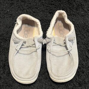 Hey Dude Women's Gray Shoes 9